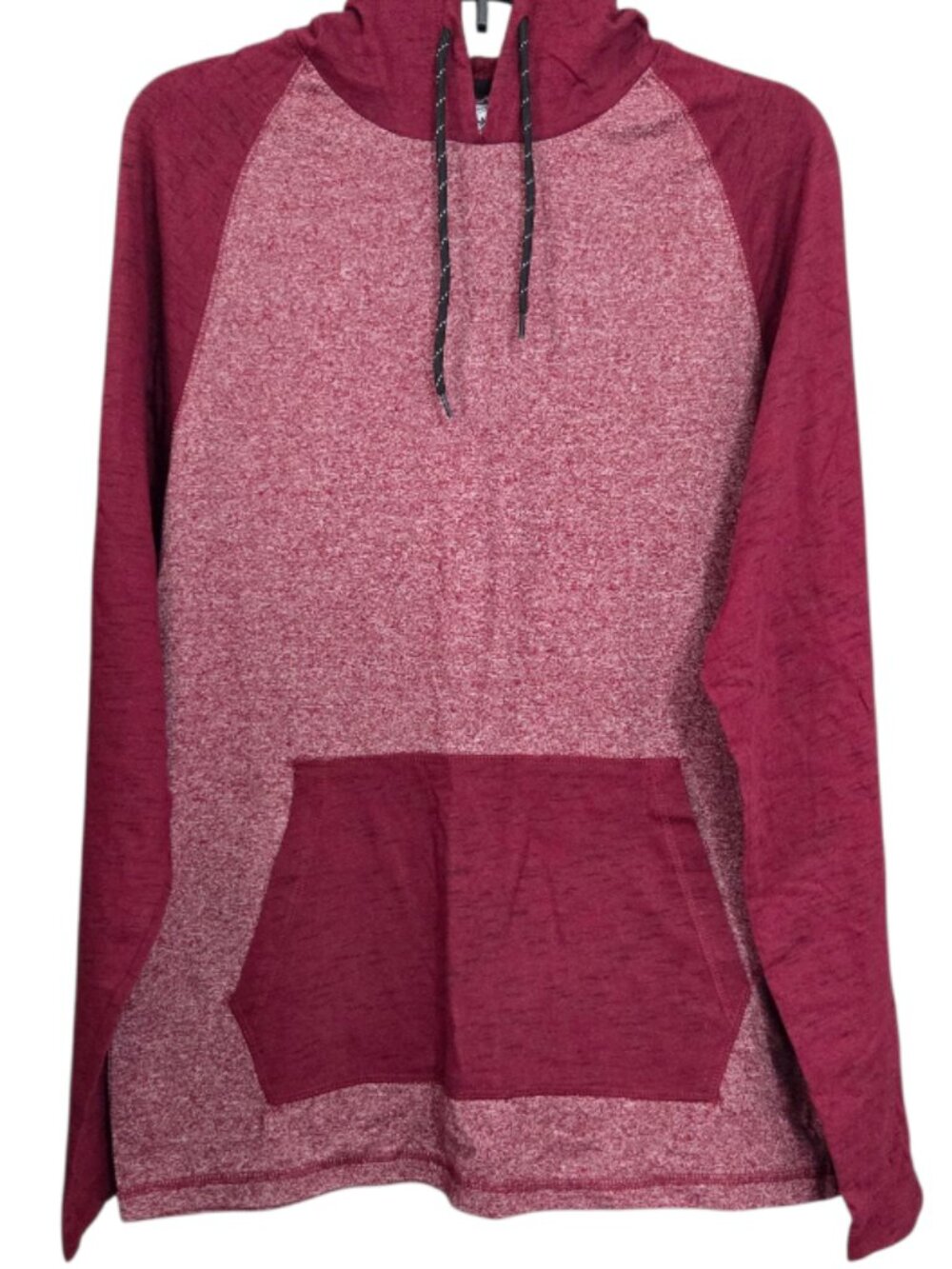 Distortion Men's Two-Tone Raglan Pullover Hoodie - Size M
